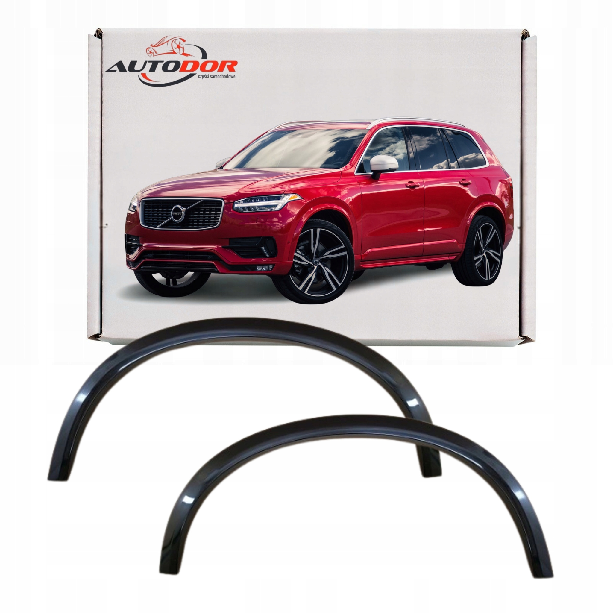 Volvo XC90 II 2016 – Lišty Zadních Kol, Krytky Blatníků Pravé Levé