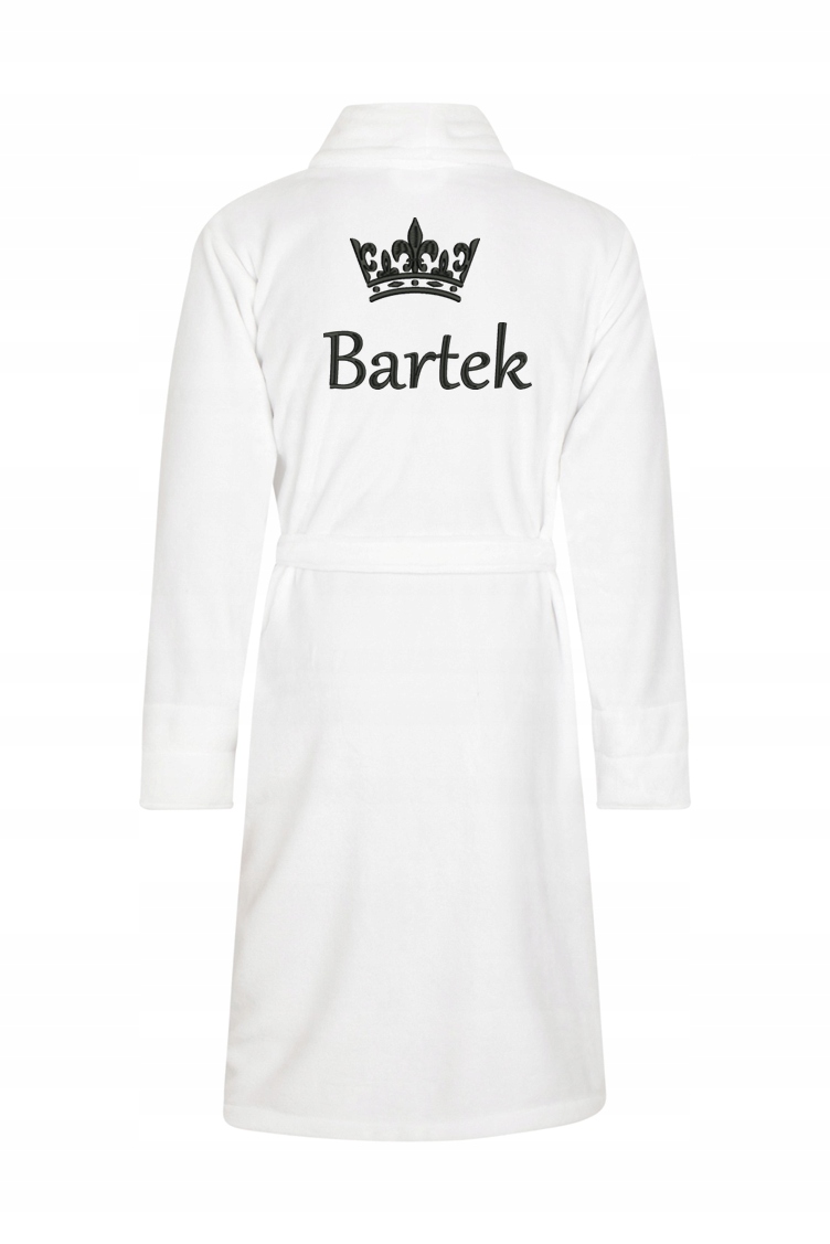 Szlafrok z Haftem Materiał dominujący polar