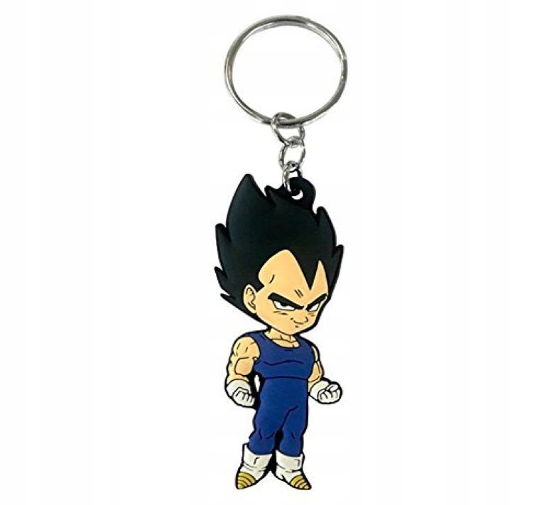 DRAGON BALL KEYCHAIN PVC DBZ/VEGETA