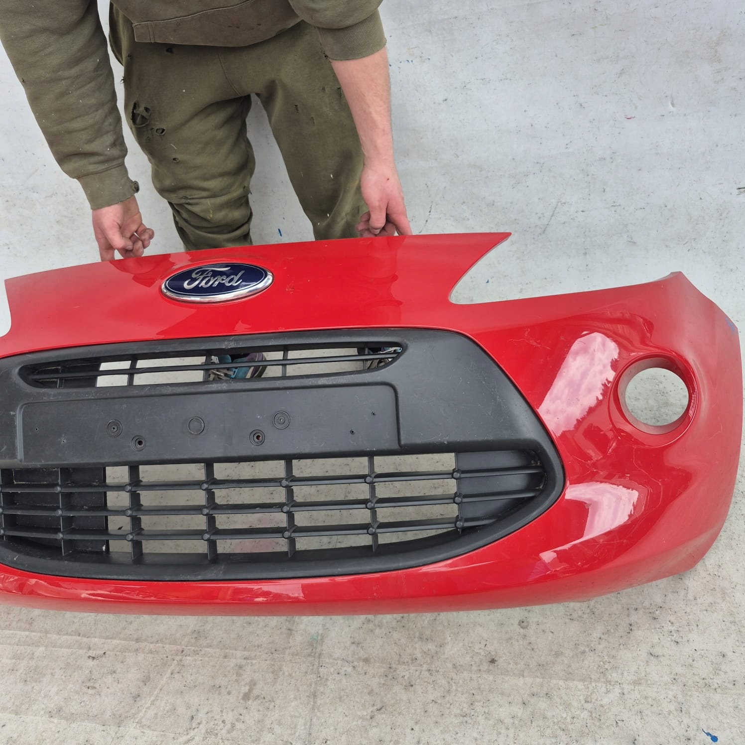 FORD KA II 08-16 bumper front front 735435897