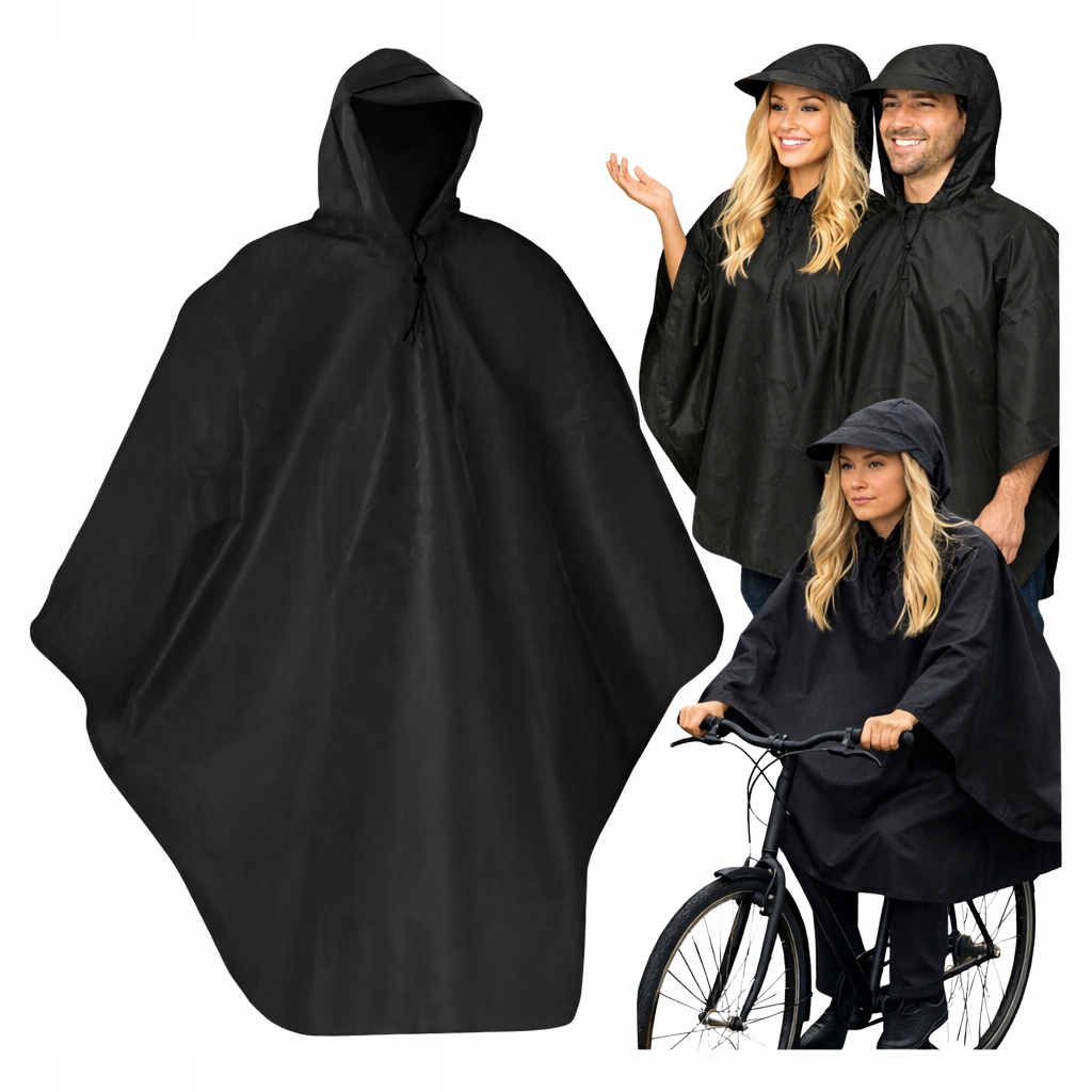 ПЛАЩ С КОЗЫРЬКОМ, ПОНЧО, ВЕЛОСИПЕДНЫЕ НАКИДКИ, ПЛАЩИ