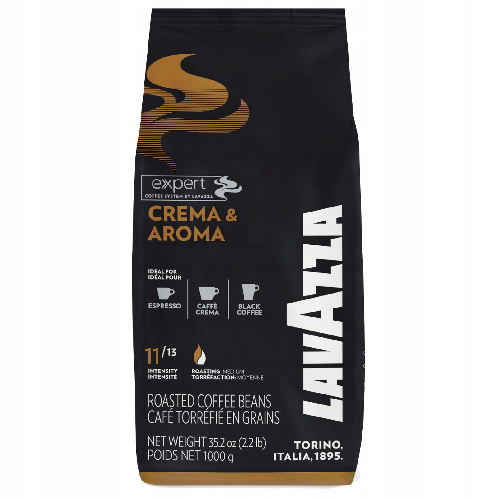 Levně Lavazza Expert Crema & Aroma 1kg káva zrnková