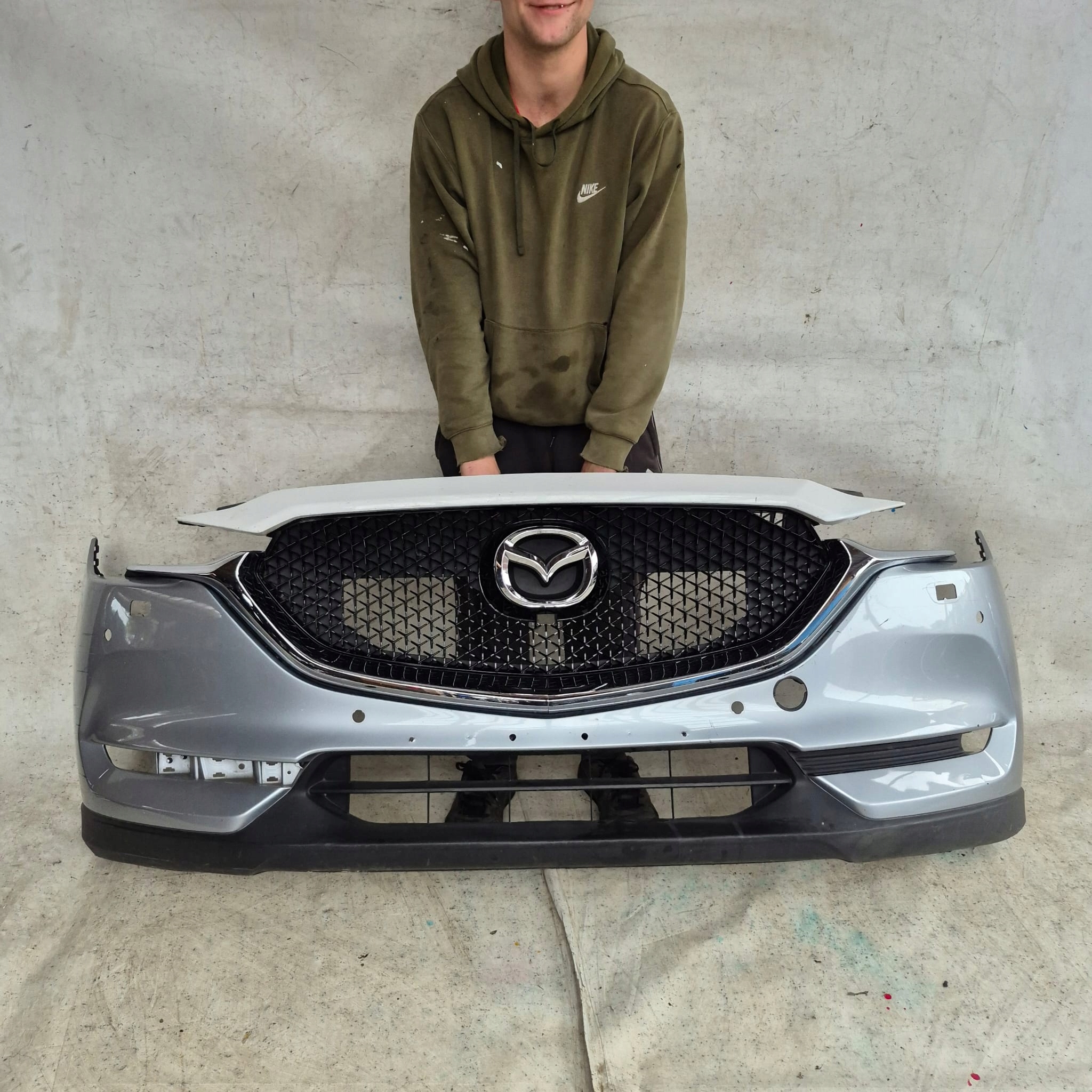 MAZDA CX-5 II 2 17-21 bumper front front washer PDC