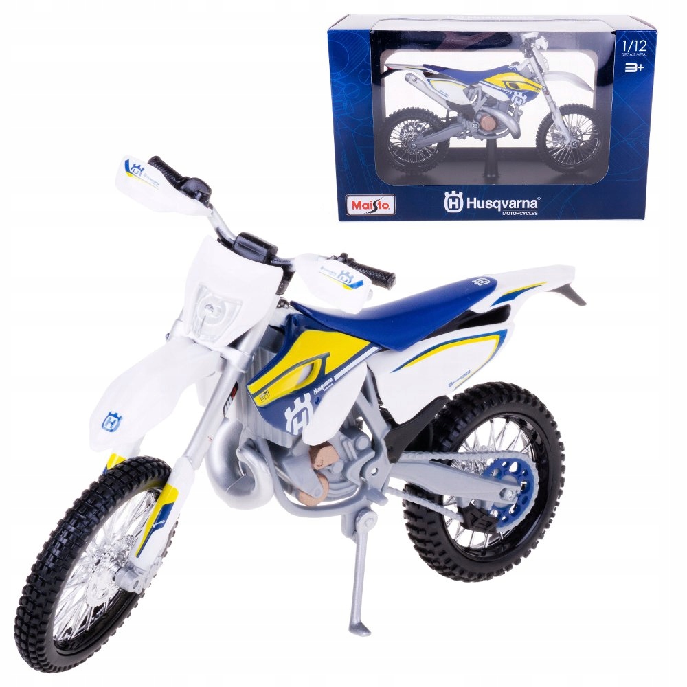 

Husqvarna Fe 501 model motocykla skala 1:12 Maisto
