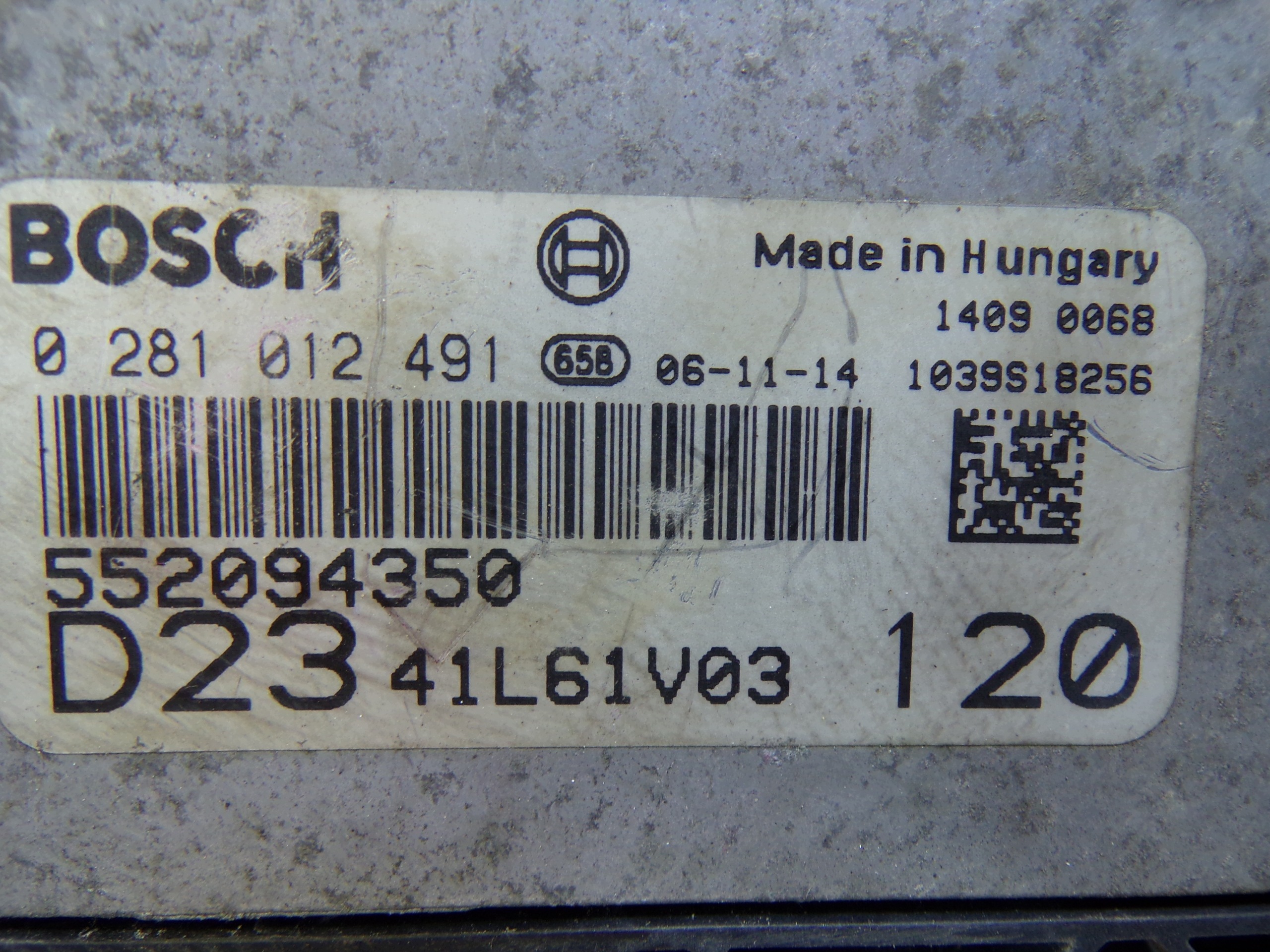 satz start FIAT DUCATO 3 2.3 JTD 0281012491