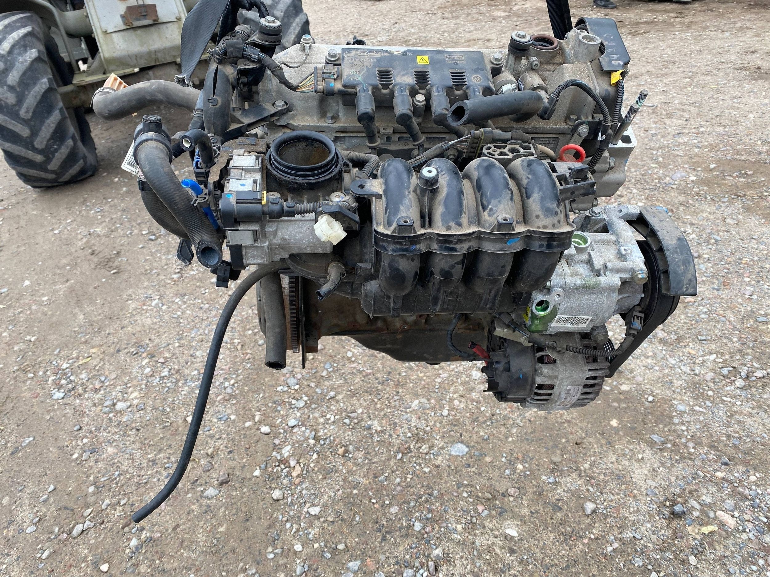 FIAT 500 1.2 1.25 8V complete engine OSPRZET 169A4000