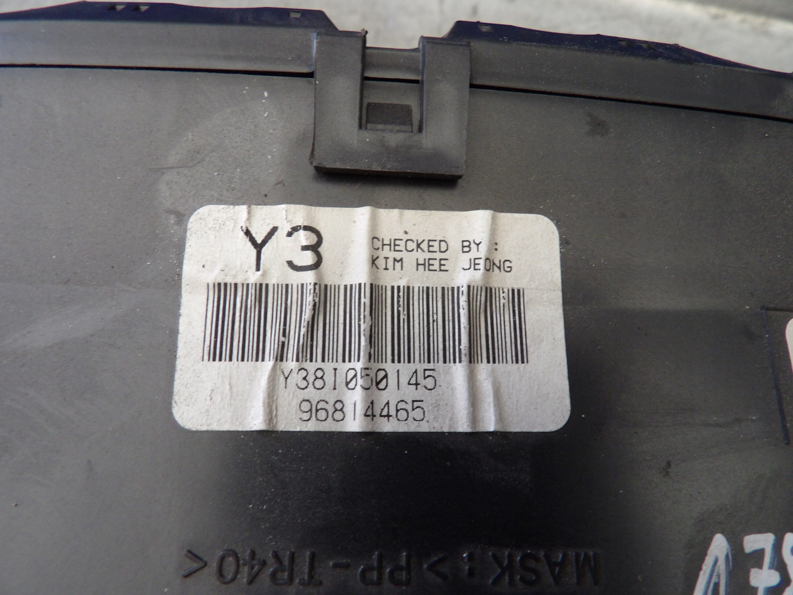 Chevrolet Aveo II 1,2B 16V budíky 96814465