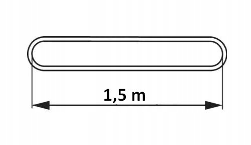 ZAWIESIE WĘŻOWE 2T 1,5M PASY BEZKOŃCOWE OKRĄGŁE Marka inny
