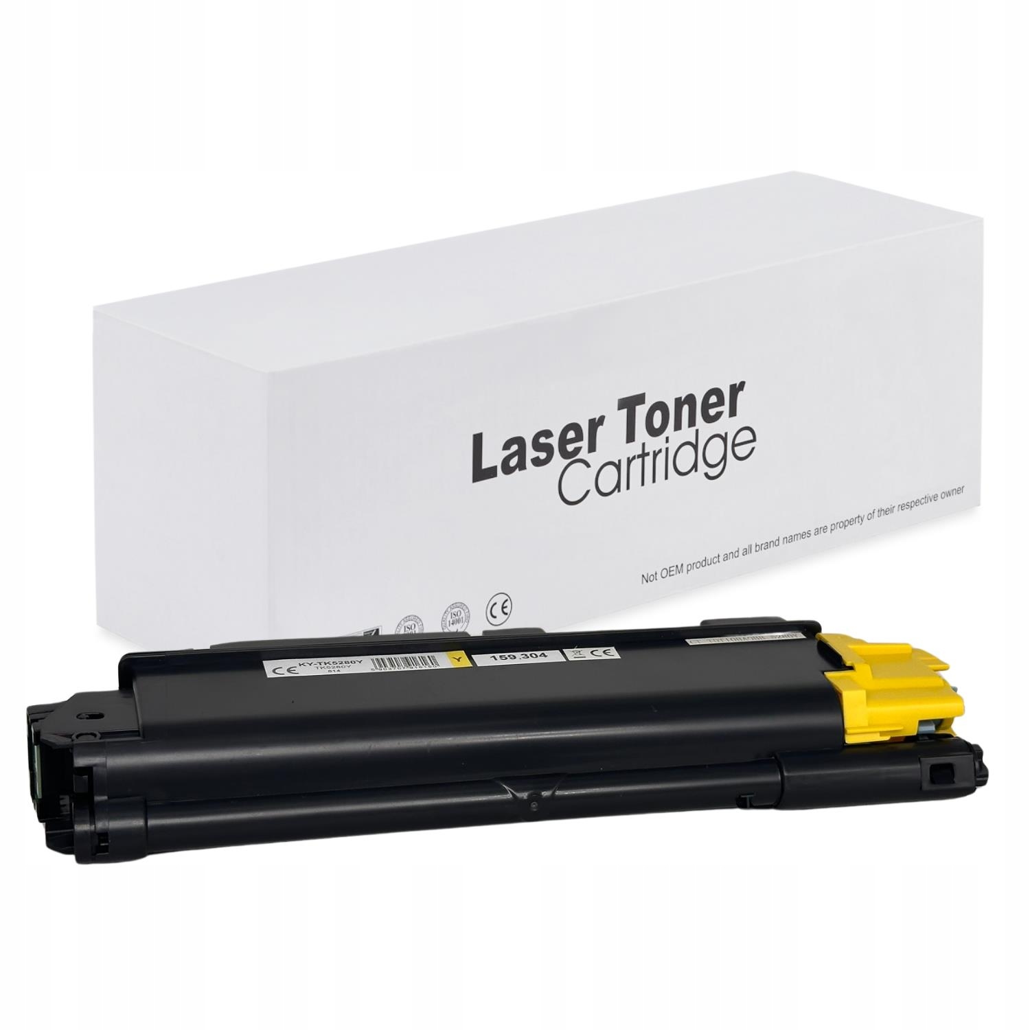 2 x Toner do Kyocera TK-5280Y Ecosys P6235 M6235 M6635 żółty Yellow 11k