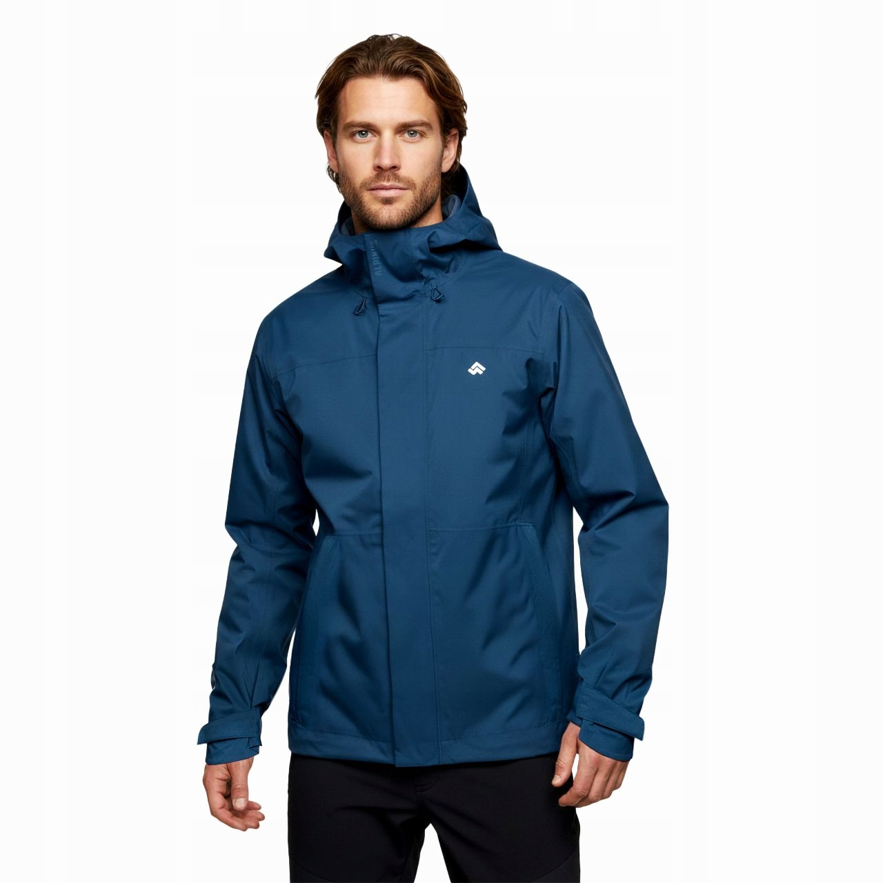 Kurtka męska 2-warstwowa Alpinus Arys niebieska NQ11994 r.XXL