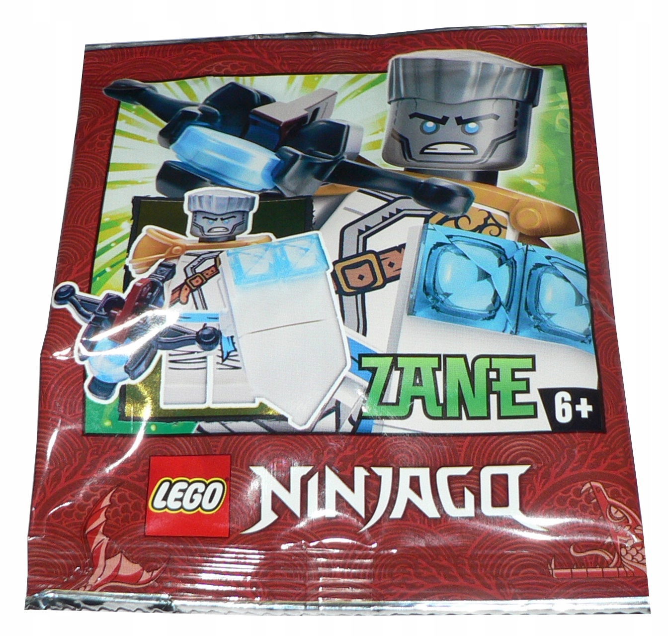 Lego 892173 Ninjago Zane broń tarcza