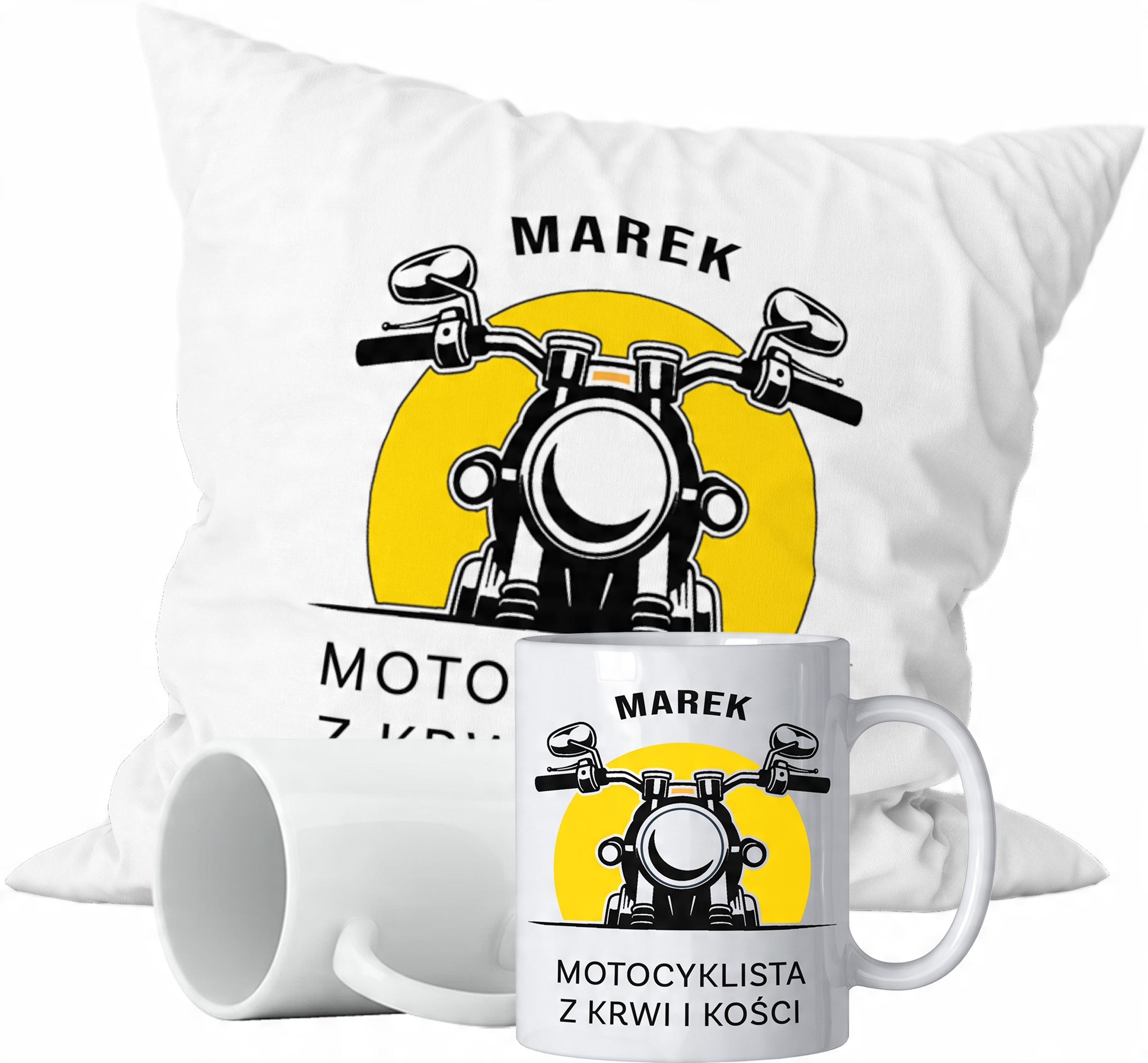 

Zestaw Kubek Poduszka Dla Motocyklisty Imię