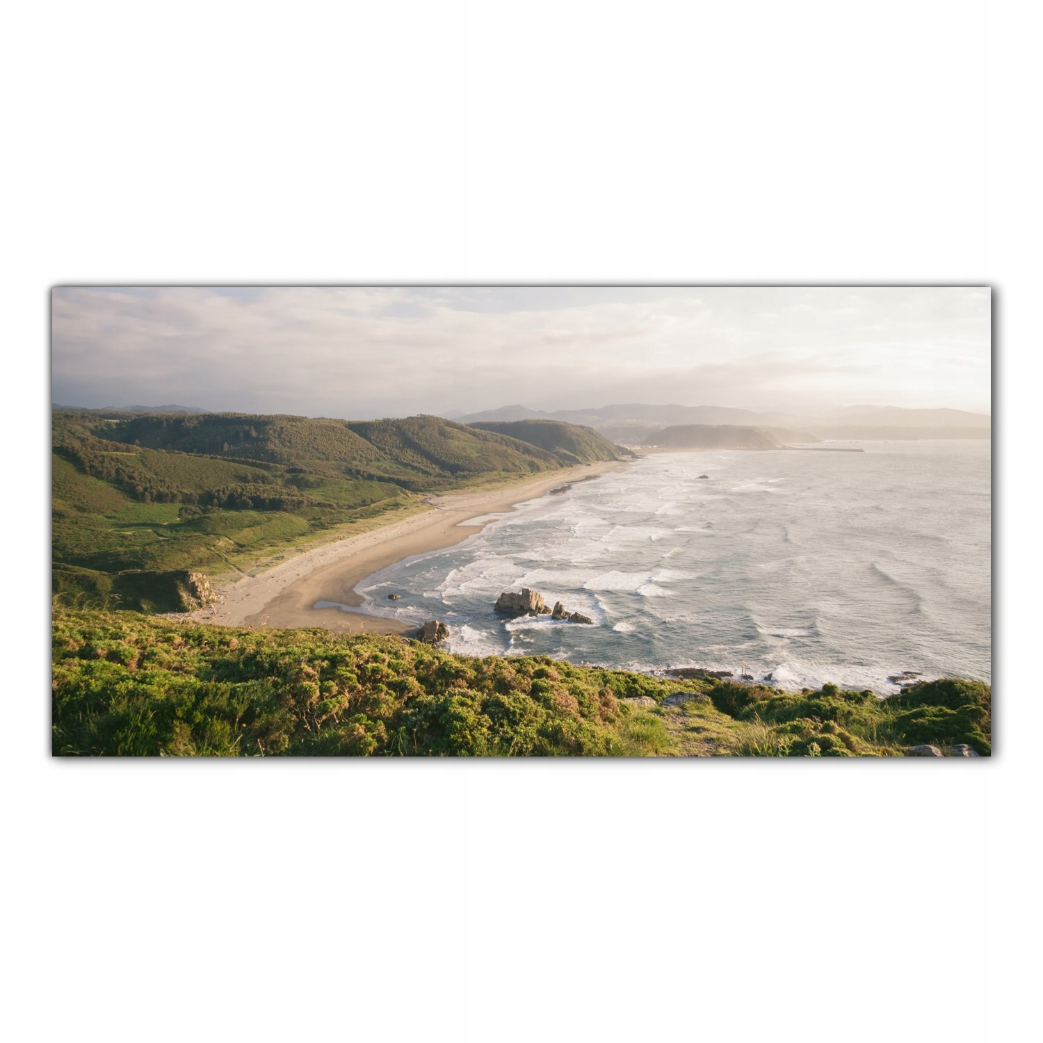 

Obraz na szkle Foto Plaża Wybrzeże Morze 100x50