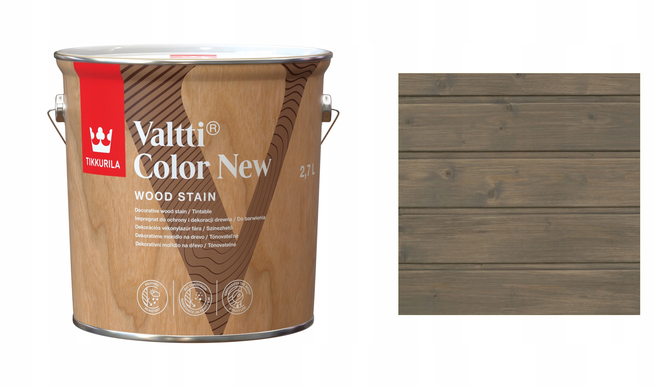 Tikkurila Valtti Color New 2,7L 221A Gentle Memory Ochranný Impregnační Přípravek