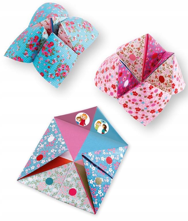 Origami Piekło - Niebo z zadaniami róż Djeco 6+ Marka Djeco