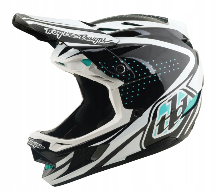 Přilba Troy Lee Designs D4 Polyacrylite Mips The Line Cha/wht S 55-56 Dh