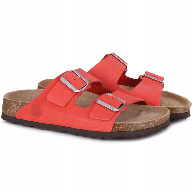Nazouváky Dr. Brinkmann 700696-04 Rot malinové Kůže VEL.40
