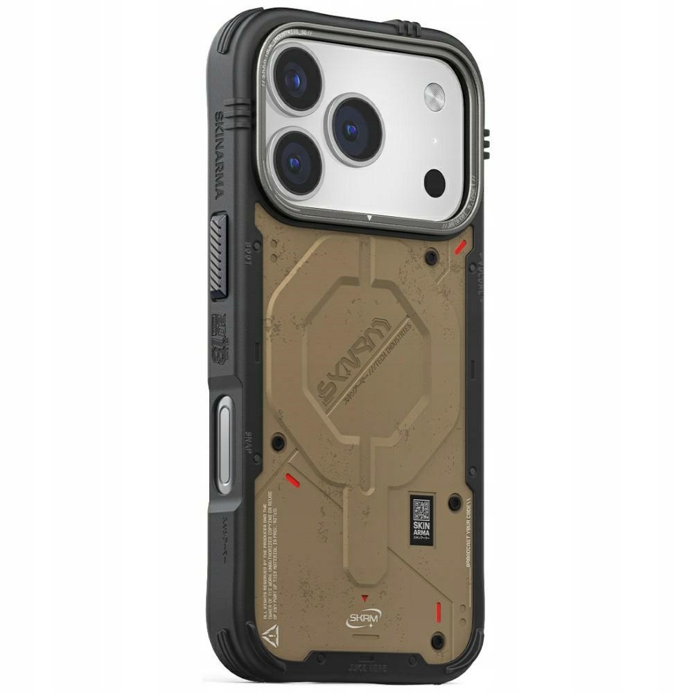 Skinarma Puzdro Vigor Pre Iphone 17 Pro Magnetické Nabíjanie S Ochranou Na Zadnej Strane