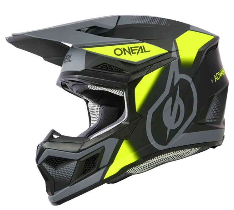 O'neal 3SRS Vision Neon Yellow prilba so šiltom cross enduro off-road XXL