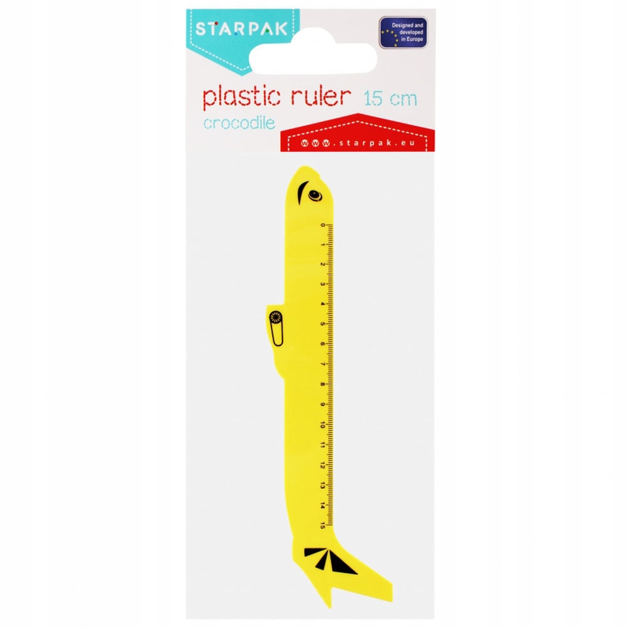 

Starpak Linijka Plastikowa Szkolna 15cm Samolot