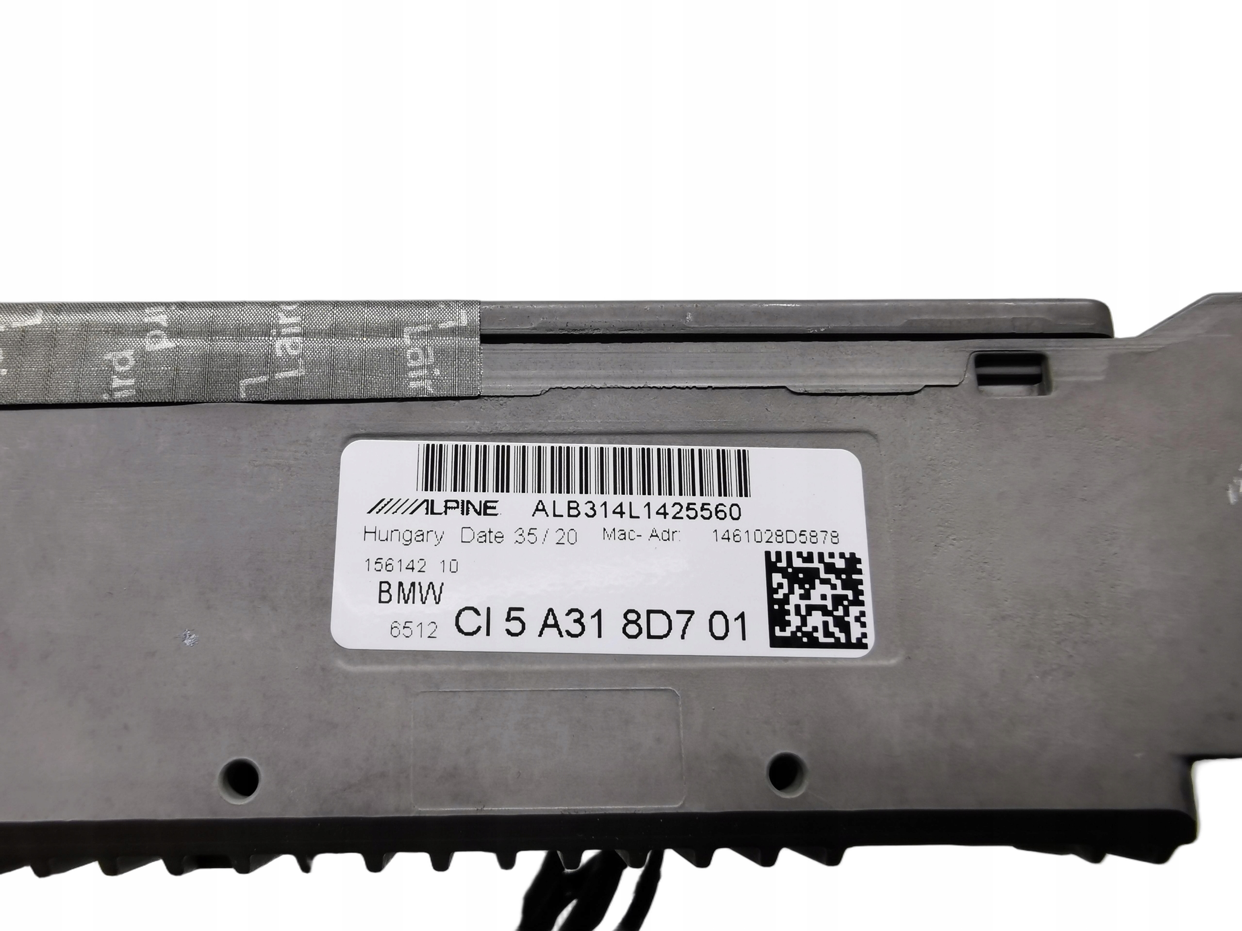player control unit navigation BMW 1 F40 M135I 5A318D7