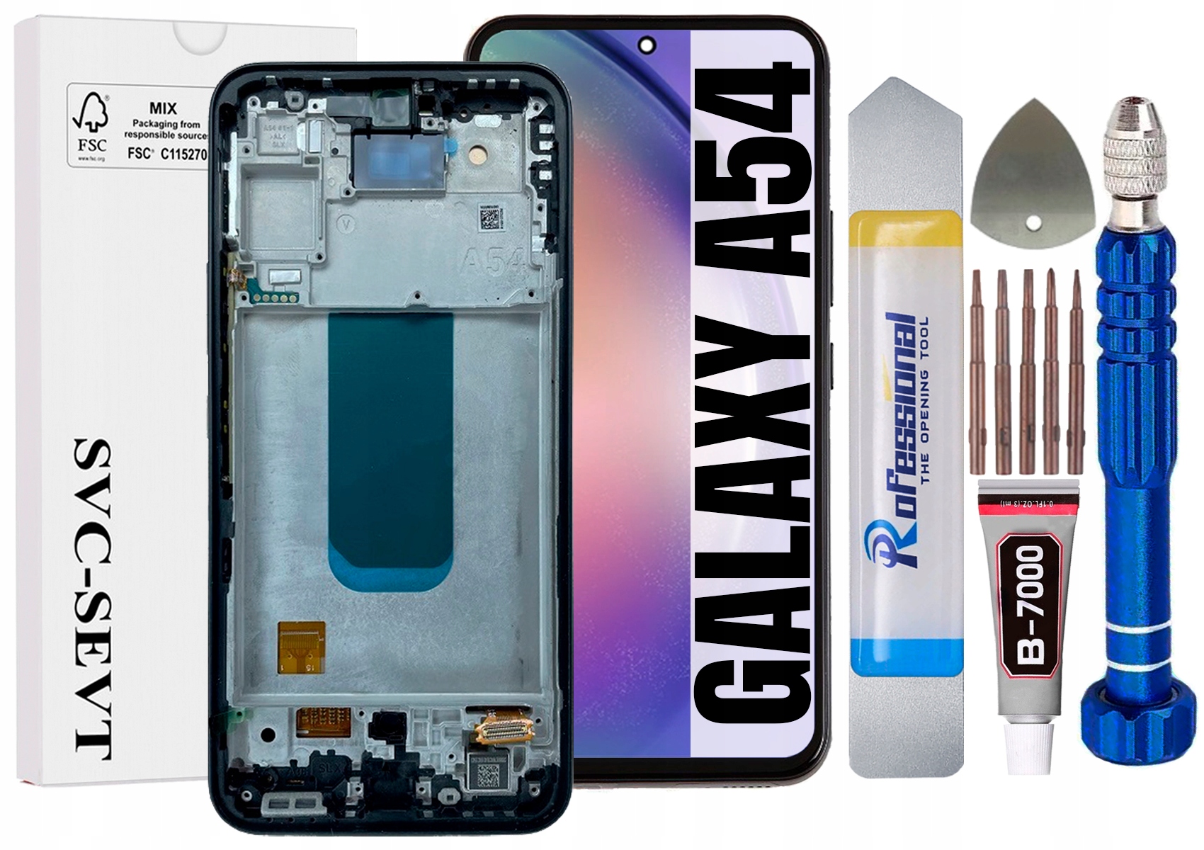 Displej Pro Samsung Galaxy A54 5G A546 Originál Oem LCD Displej +rámeček