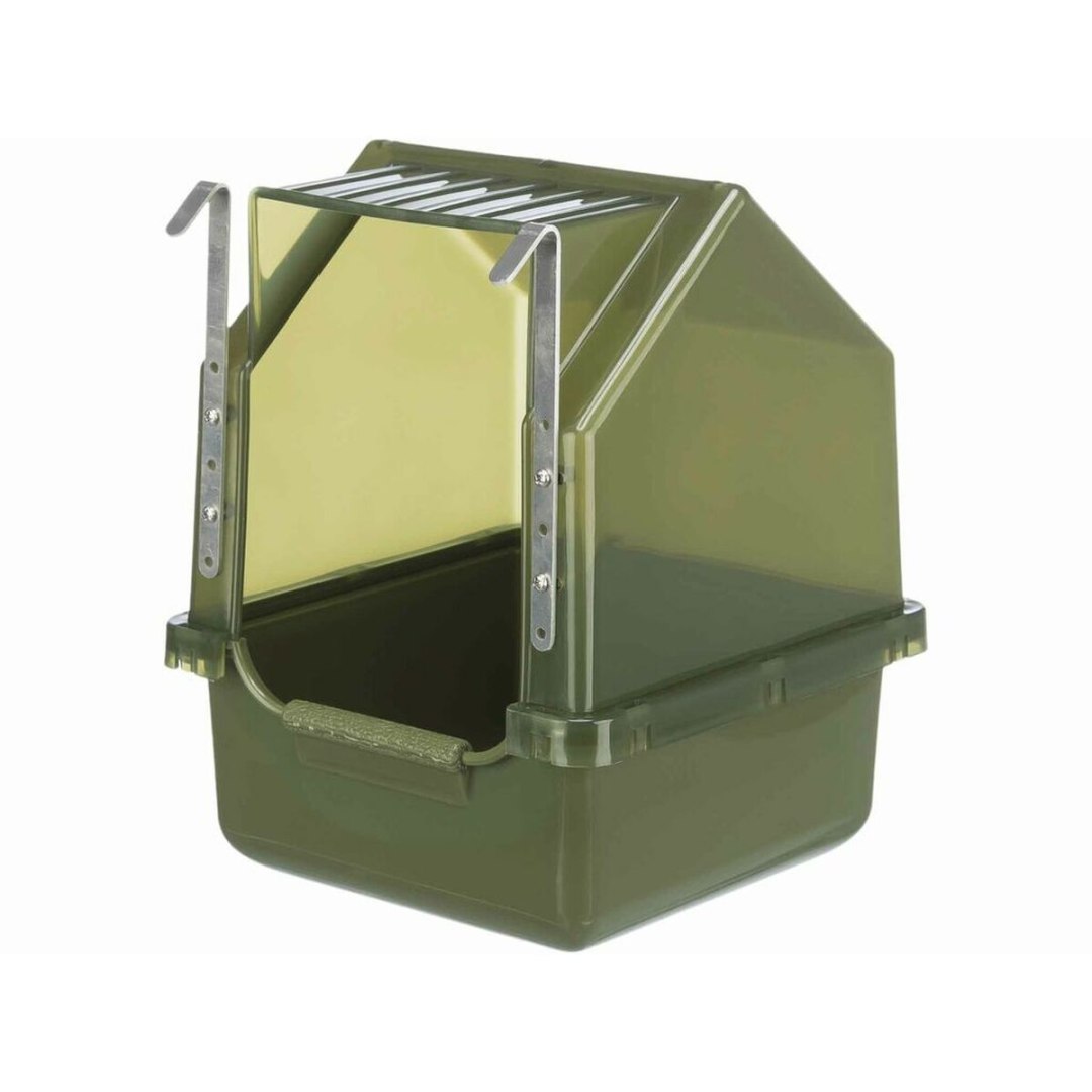 Koupel pro ptáky Trixie Barva Zelená Plast