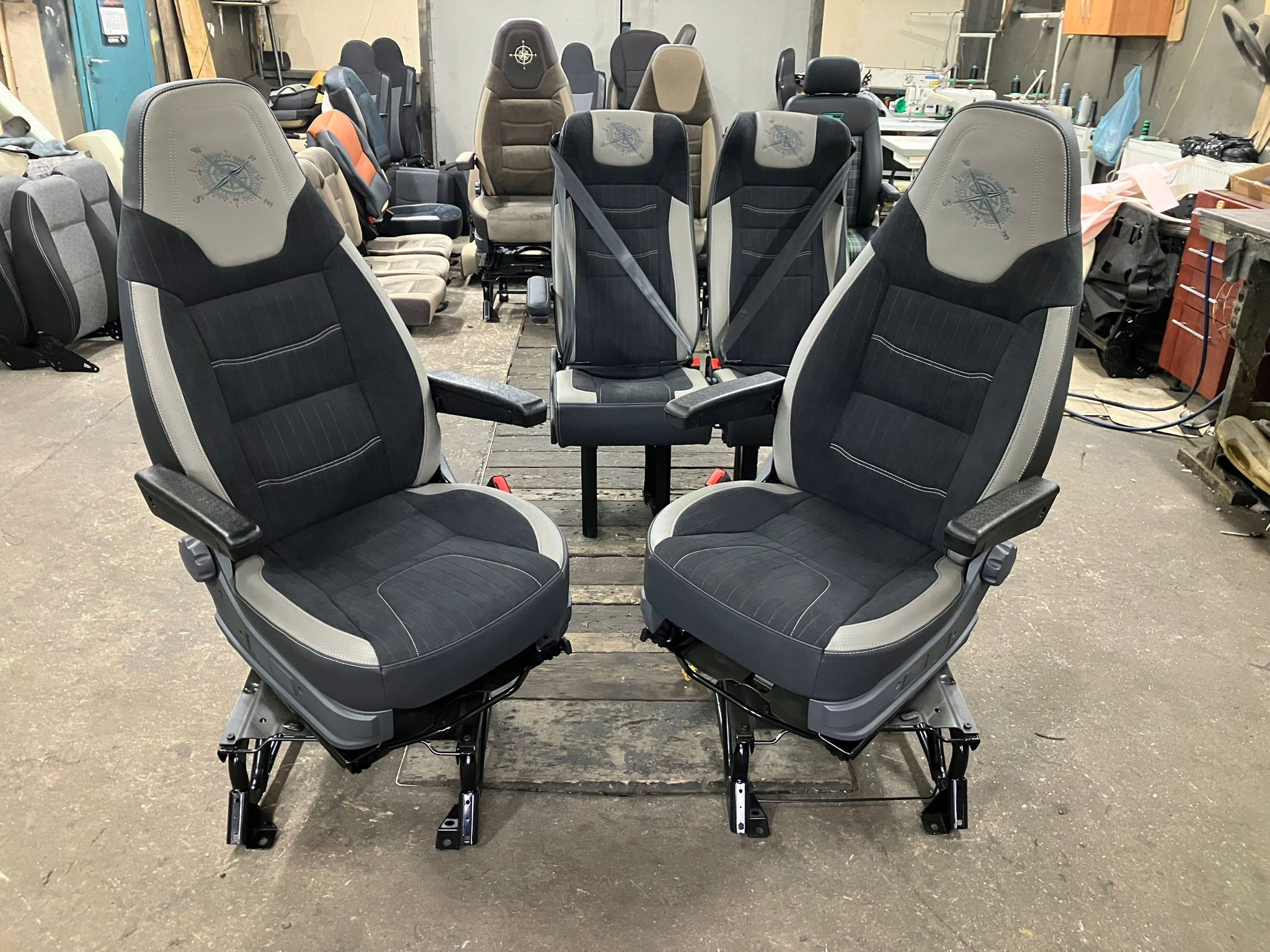 Поворотные сиденья для кемпера Ducato Jumper Boxer