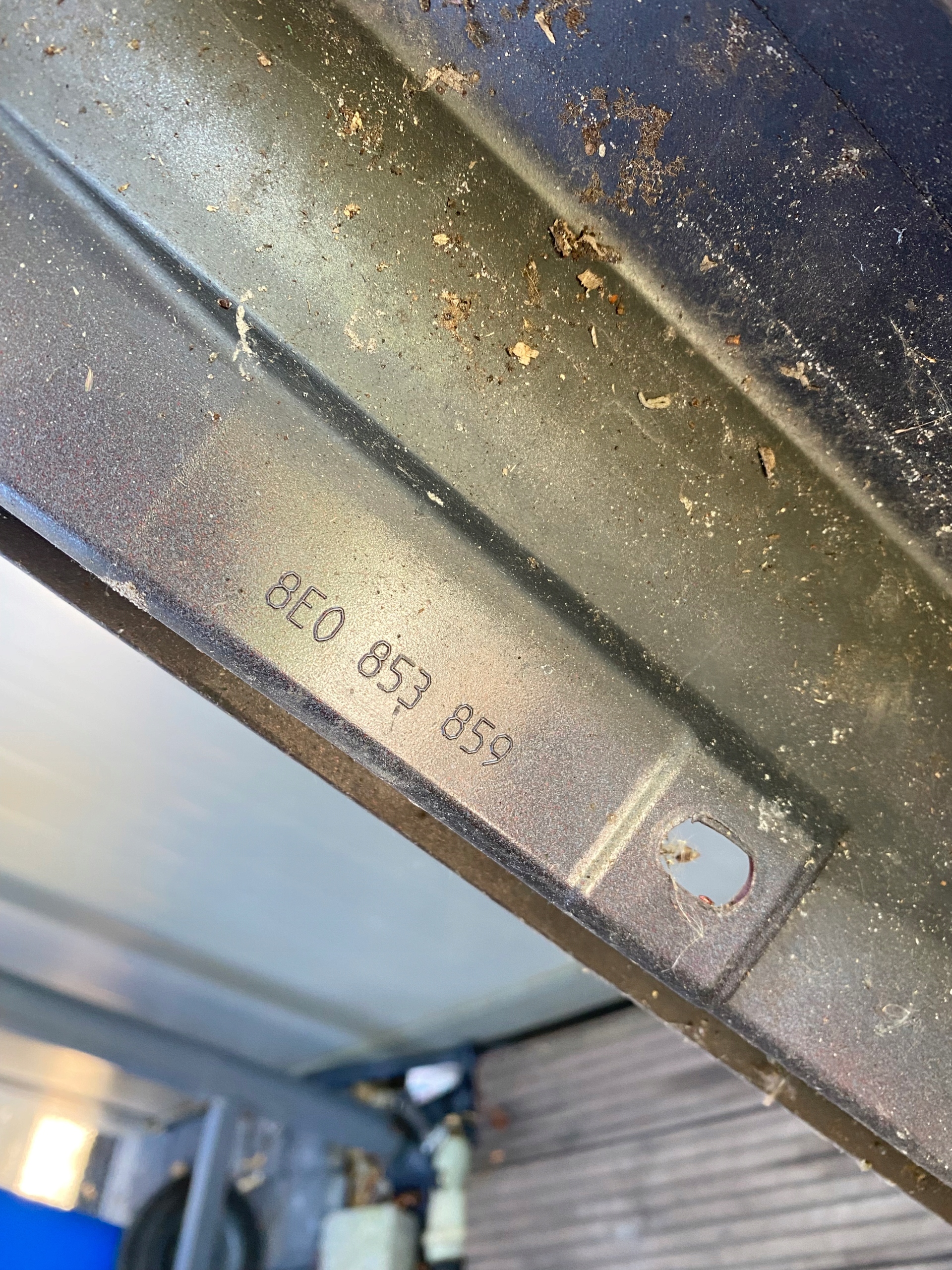 moulding threshold left AUDI A4 B6 B7 8E0853859