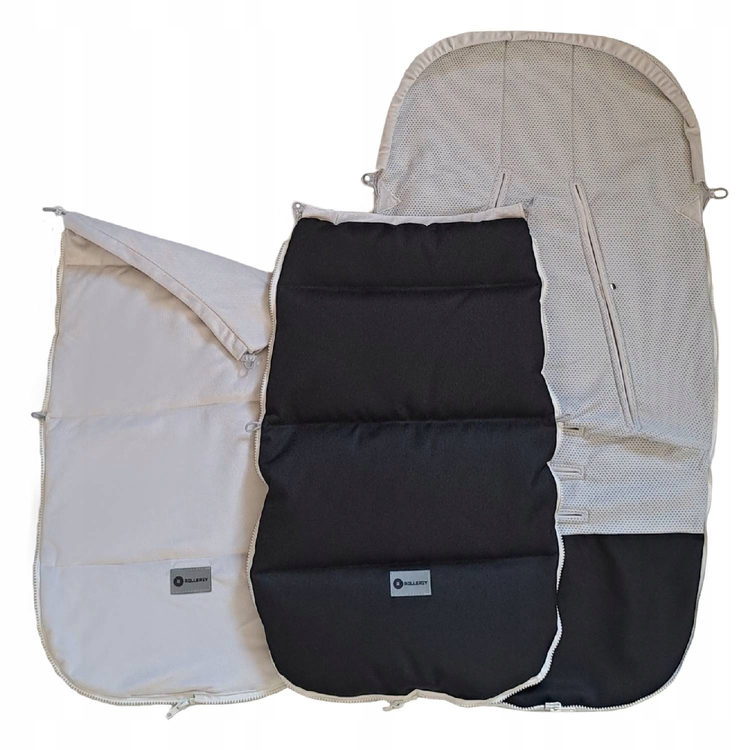 ROLLERSY ŚPIWOREK DO FOTELIKÓW SAMOCHODOWYCH I WÓZKÓW BLACK