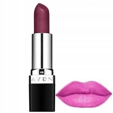 

Avon Matowa Szminka True Color Electric Pink