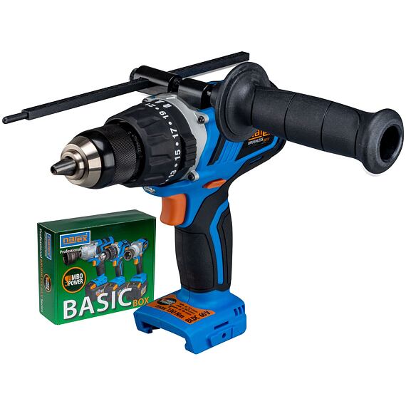 Narex Asp 600-2B aku příklepová vrtačka 60V, 130 Nm, 0-550/2000 ot./min., b