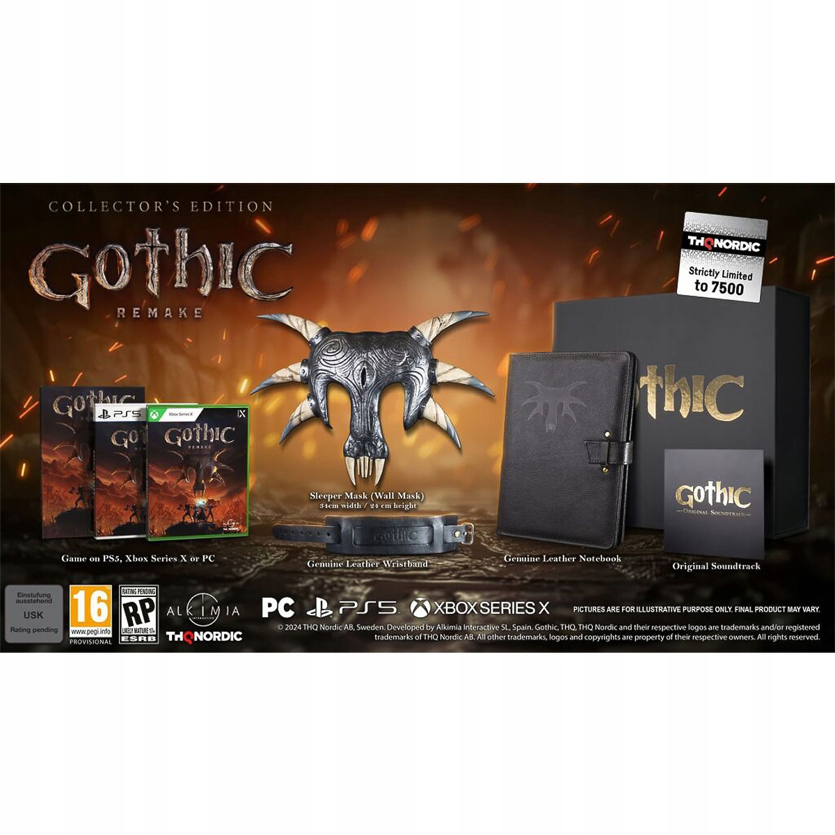 Gothic Remake Edycja Kolekcjonerska PlayStation 5 (PS5) pudełkowa