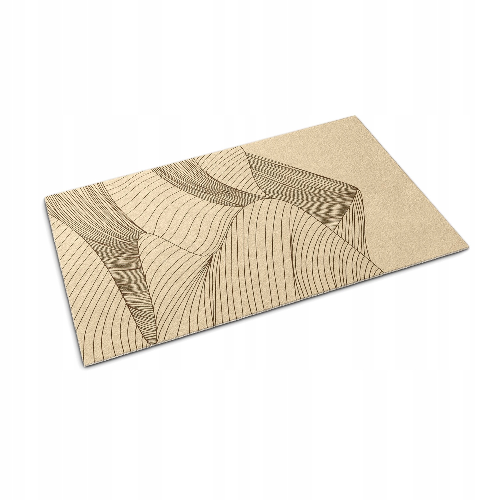 Absorpčná vstupná rohožka pod dvere Geometrická vlna 90x60