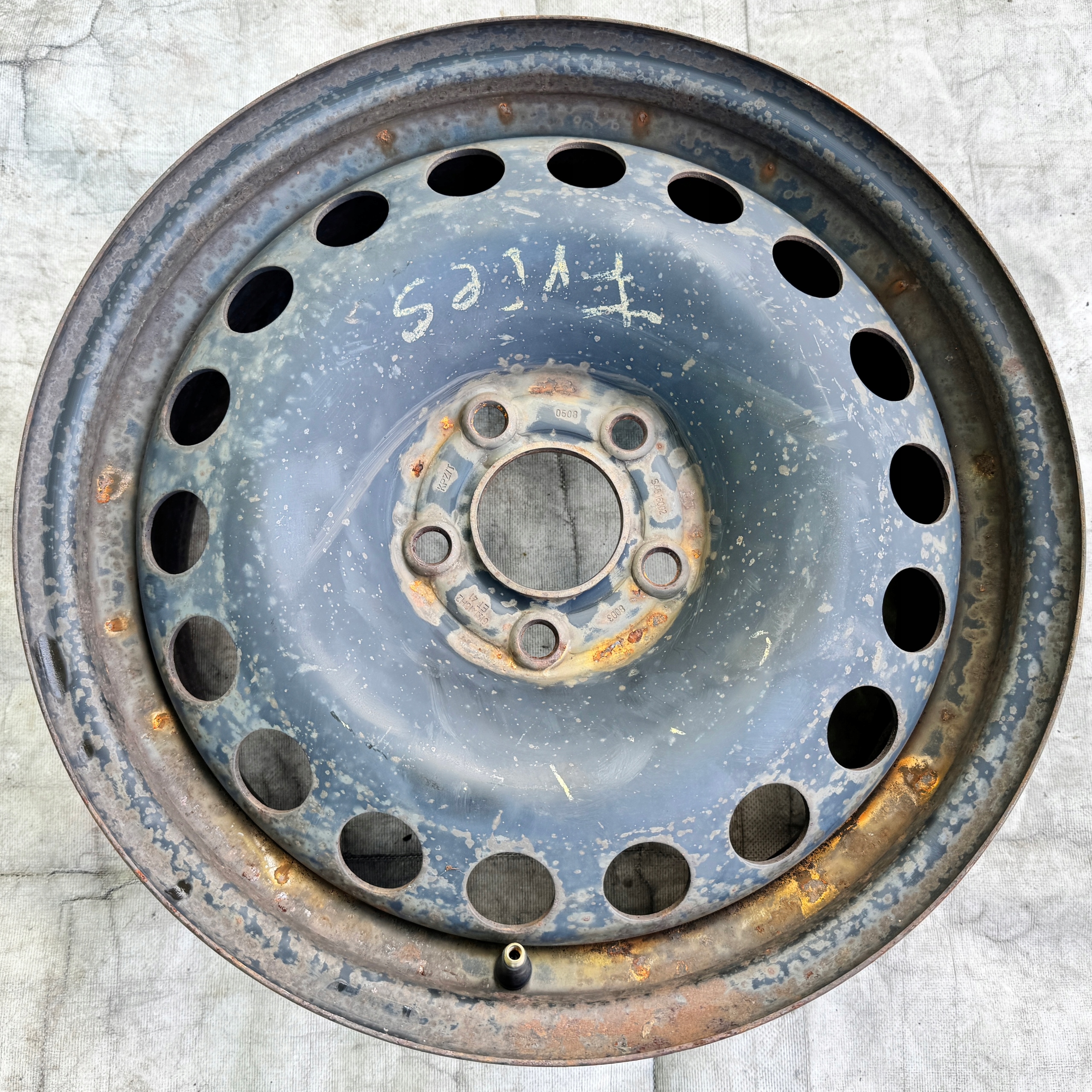 ДИСК стальная opel oe SIGNUM Vectra C 6.5" X 16" 5x110 ET 41