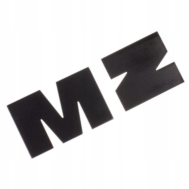 Emblemat Litery Mz czarne ETZ150 ETZ251 Hq Wgr