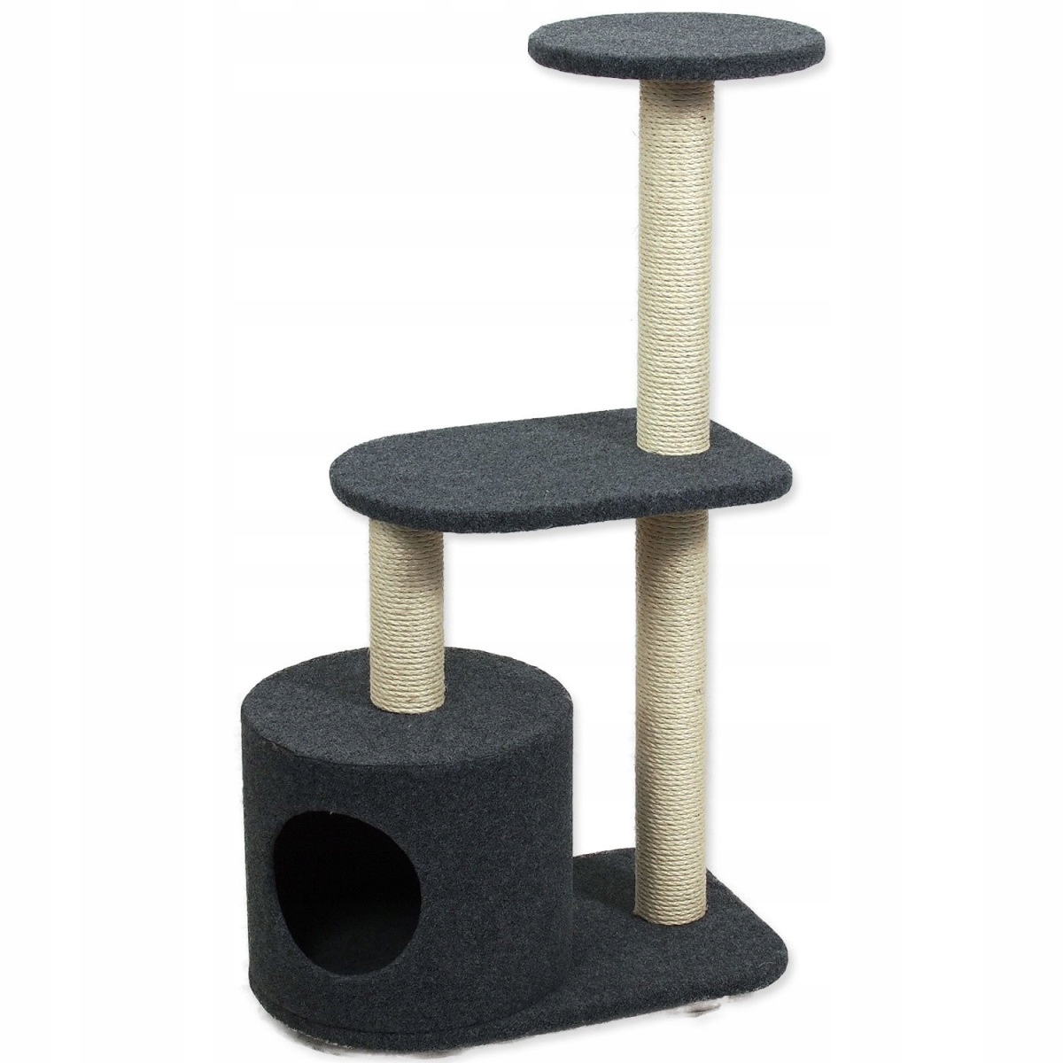 Levně Odpočívadlo Magic Cat Renata koberec šedé 53x34x95cm