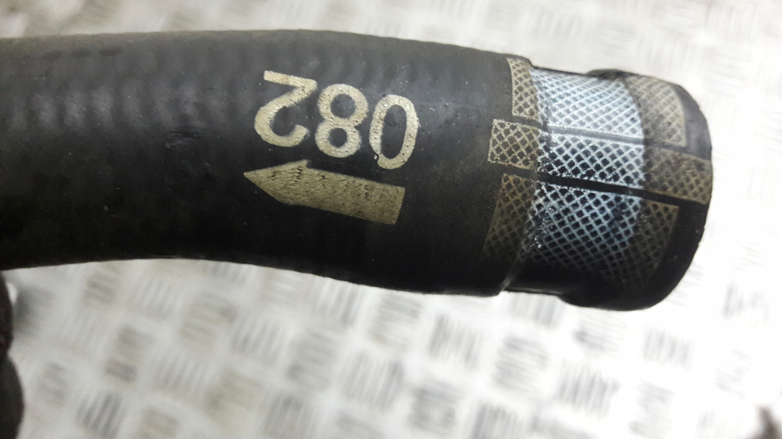 CITROEN C4 1.6 THP hose wiring radiator
