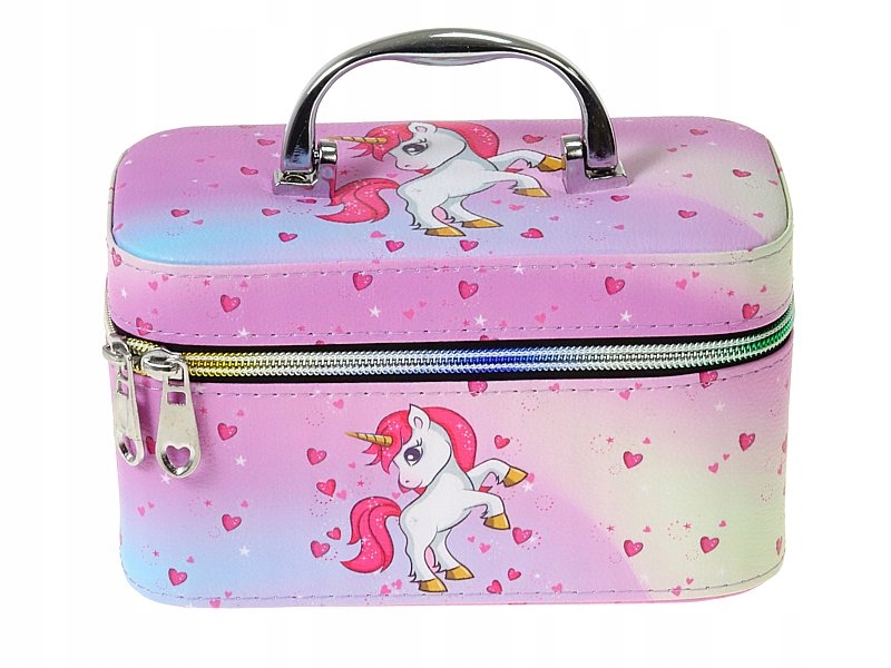 

Kuferek Kosmetyczka Jednorożec Walizka S Unicorn