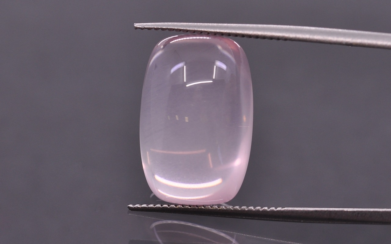 Růženín Aa kabošon cushion 15,5x10 mm