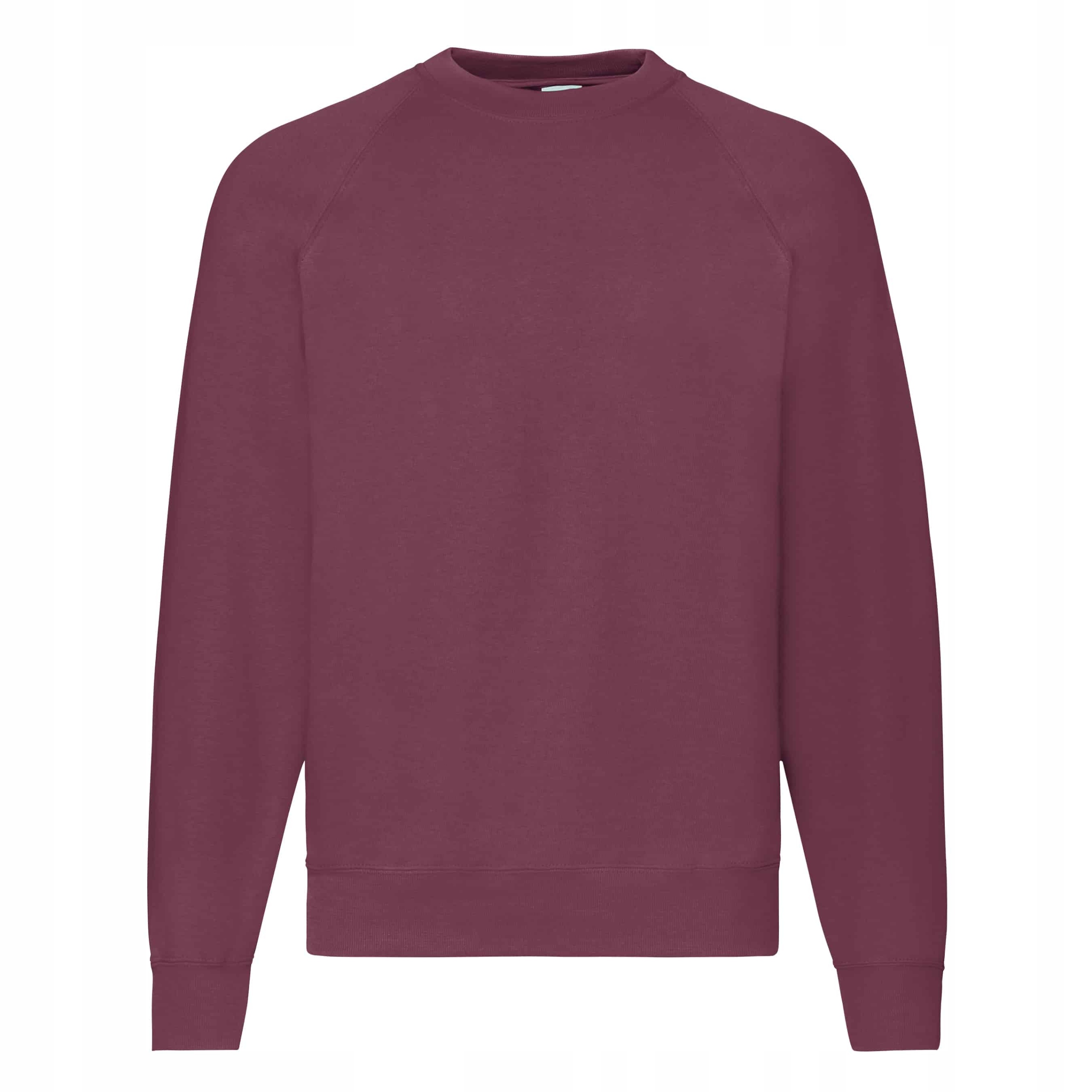 

Bluza Raglan Sweat Fruit of the Loom Burgund XL