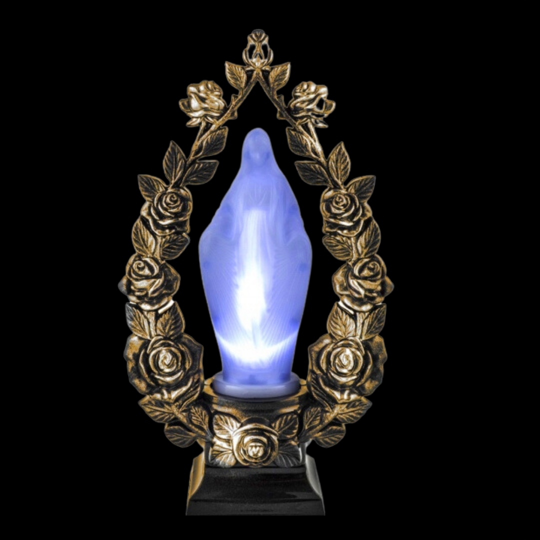 ZNICZE NOWOCZESNE LED ELEKTRYCZNE MARYJA MATKA BOSKA LAMPION 36cm BATERIE Kod producenta ZNICZ LED MARYJA MATKA BOSKA SWIECĄCA. 1x