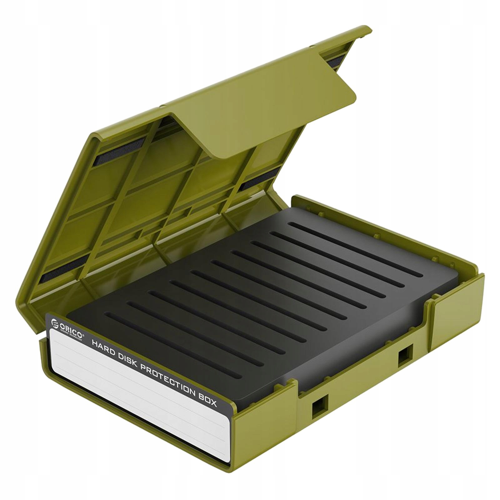 Hard Drive Case, with Label Anti Static Portable Docking Station, Green