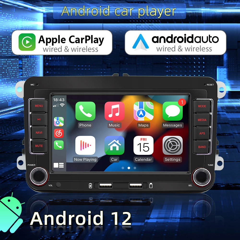 RADIO SAMOCHODOWE NAWIGACJA 2DIN RADIO VW PASSAT B6 B7 GOLF 5 V 6 VI PRO Kod producenta NCS RS-404Q