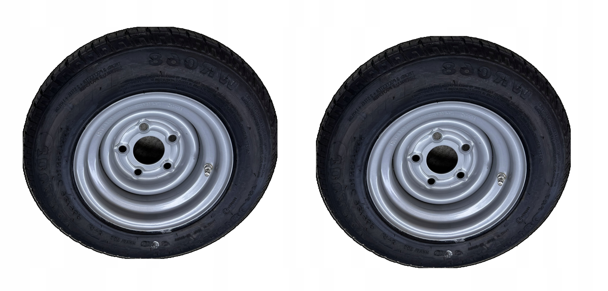 Sada dvou kol WR068 Journey 195/55R10C ráfky 6J 5x112 ET-4 otvor 66.5