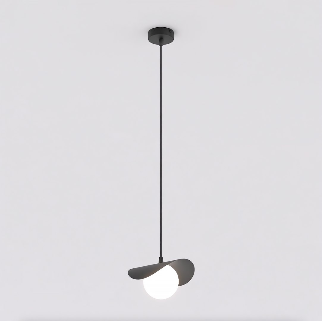 Emibig Ritual 1 Black Závěsná/stropní lampa černá G9 8W Max Led bílá
