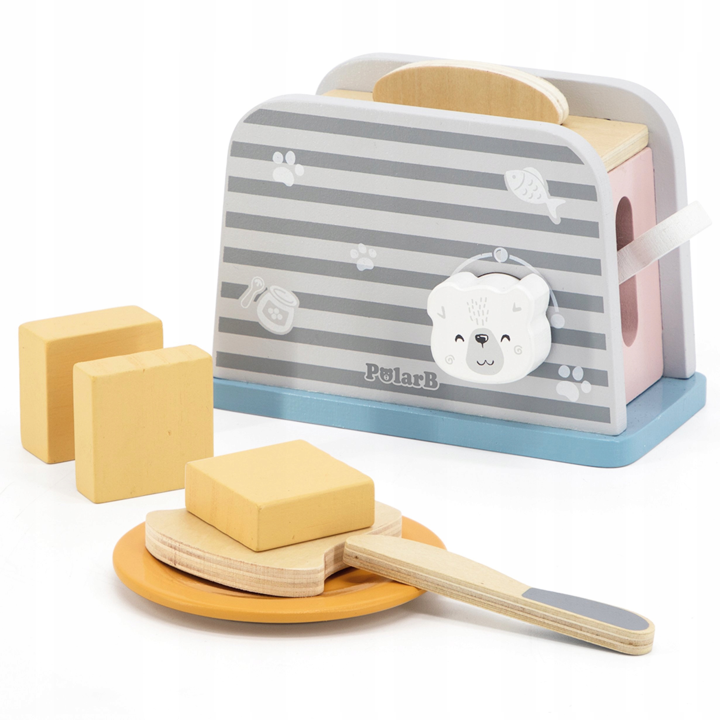 

Viga Toys PolarB Drewniany Toster dla Dzieci Tosty