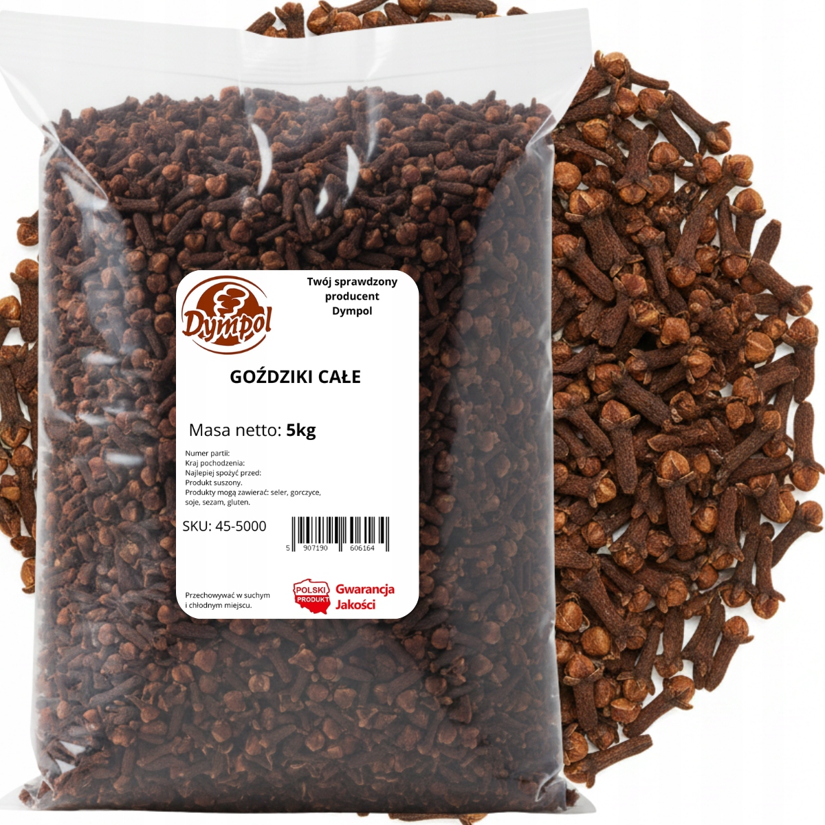 Levně Hřebíček Celý Sušený Aromatické Přírodní Koření Kvalita Premium 5 kg