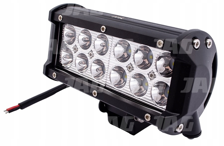 Pracovní Led lampa 36W 10-30V 12 Cree LEDx3W Spot, dvojitá lišta