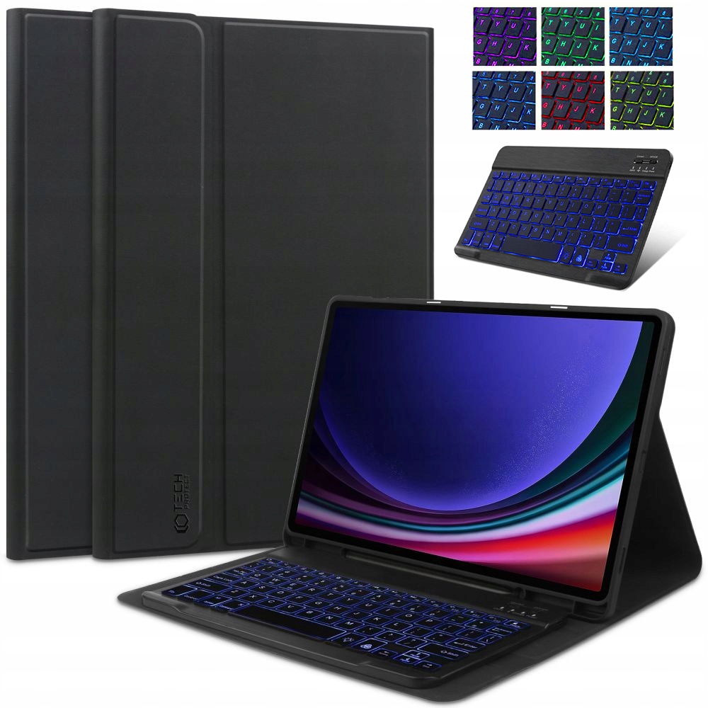 Pouzdro S Klávesnicí Pro Galaxy Tab S9 S9 Fe S10FE S10 Lite X400 X406B